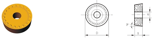 Indexable Inserta Tipo?R RCMM-ZR51