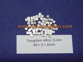 Tungsten Legierung Cube für die Milit?rische Verteidigung