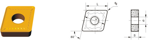 Indexable Inserta Type?C CNMM-ZM
