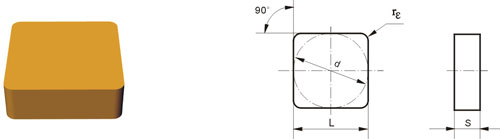 Indexable Inserta Type?S SNUN