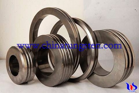 Tungsten carbide drawing dies