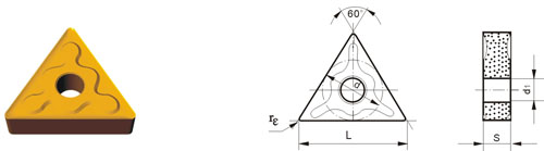 Insertos Indexáveis Tipo?T TNMG-ZM54