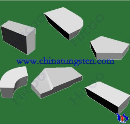 tungstênio pastilhas de metal duro