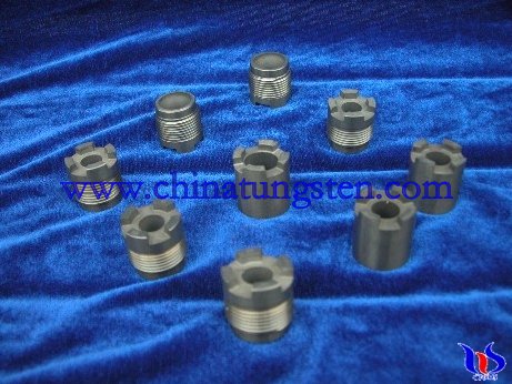parte de carboneto de tungstênio